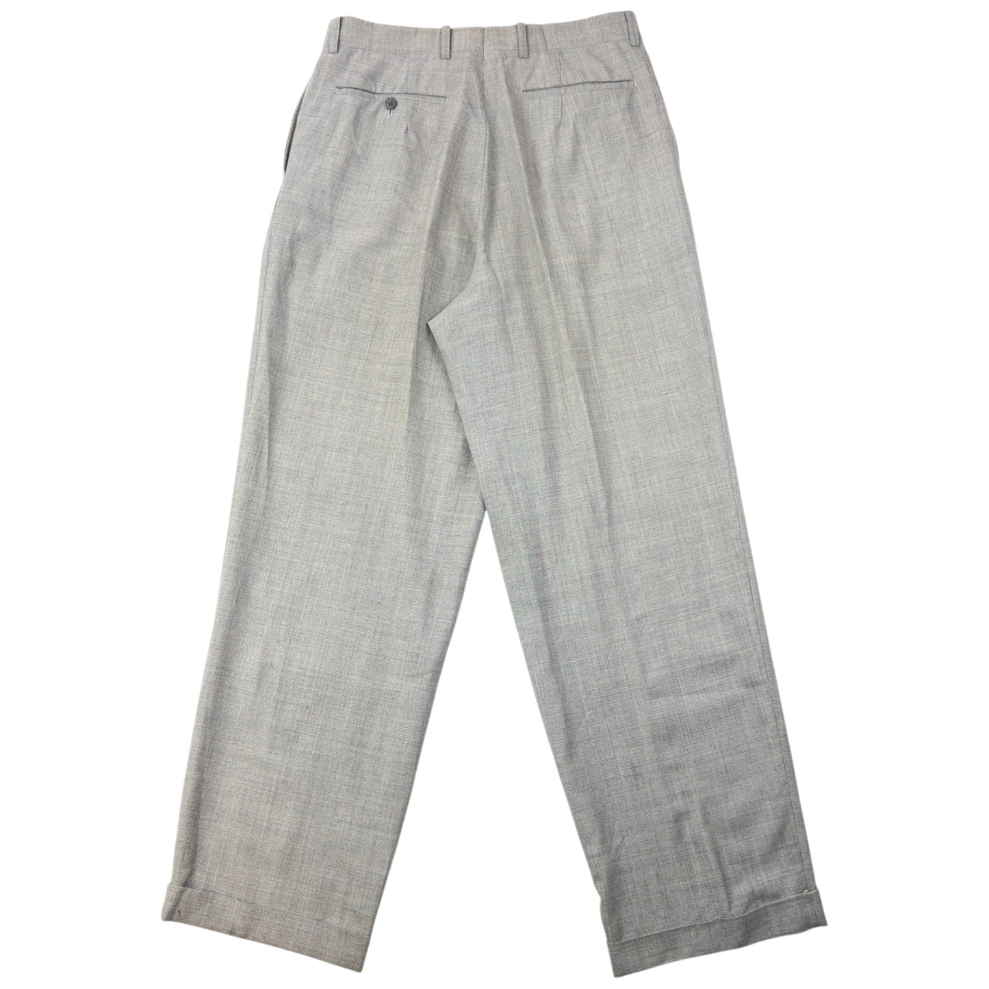 Vintage 90s Yohji Yamamoto D'Urban A.A.R Jacket & Trousers Suit Set Size M | Medium, Grey