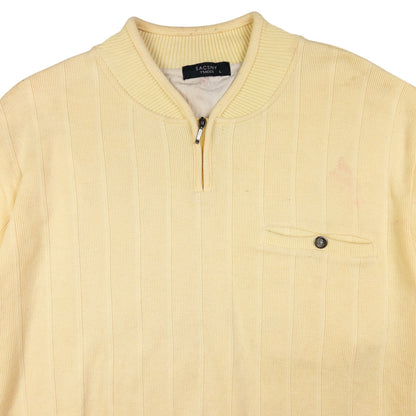 Vintage Y'Saccs By Yohji Yamamoto Q Zip Jumper Size M