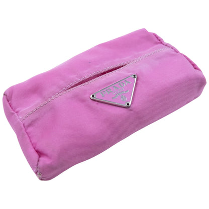 Vintage 2000s Prada Tissue Case | O/S, Pink