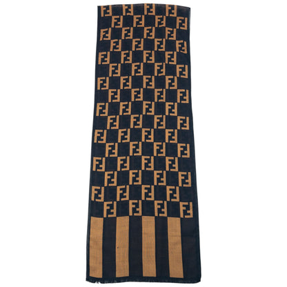 Vintage 90s Fendi Monogram Scarf | O/S, Multicoloured