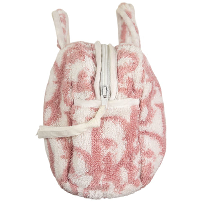 Vintage Dior Monogram Terry Cloth Handbag