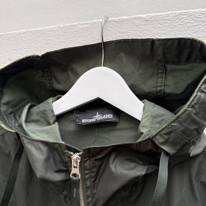 Stone Island Shadow Project Mussola Gommata Parka Jacket (L) | Large, White