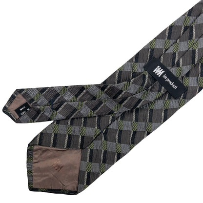 Vintage Issey Miyake Checkered Silk Tie