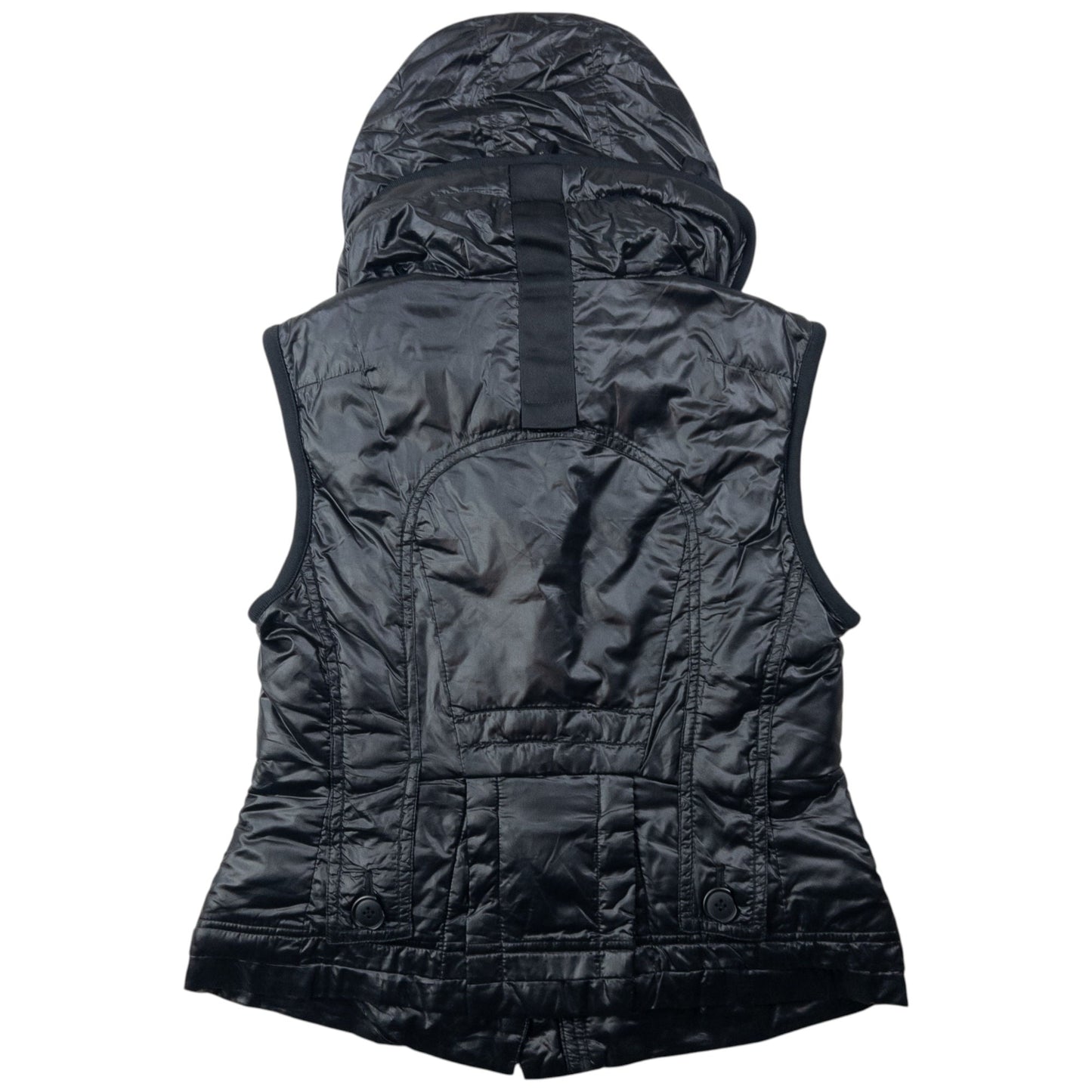 Vintage 2000s Marithe + Francois Girbaud Padded Gilet Size S | Small, Black