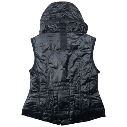 Vintage 2000s Marithe + Francois Girbaud Padded Gilet Size S | Small, Black
