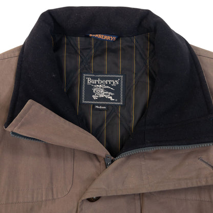 Vintage 90s Burberry Zip Up Jacket Size XL | XL, Brown