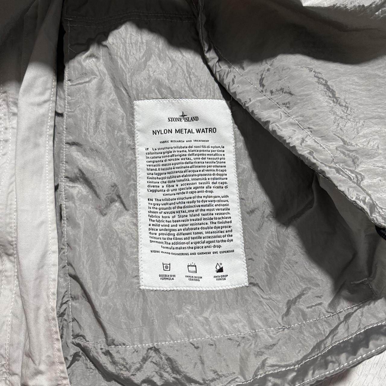Stone Island Nylon Metal Watro Multipocket Jacket | XXXL, Silver
