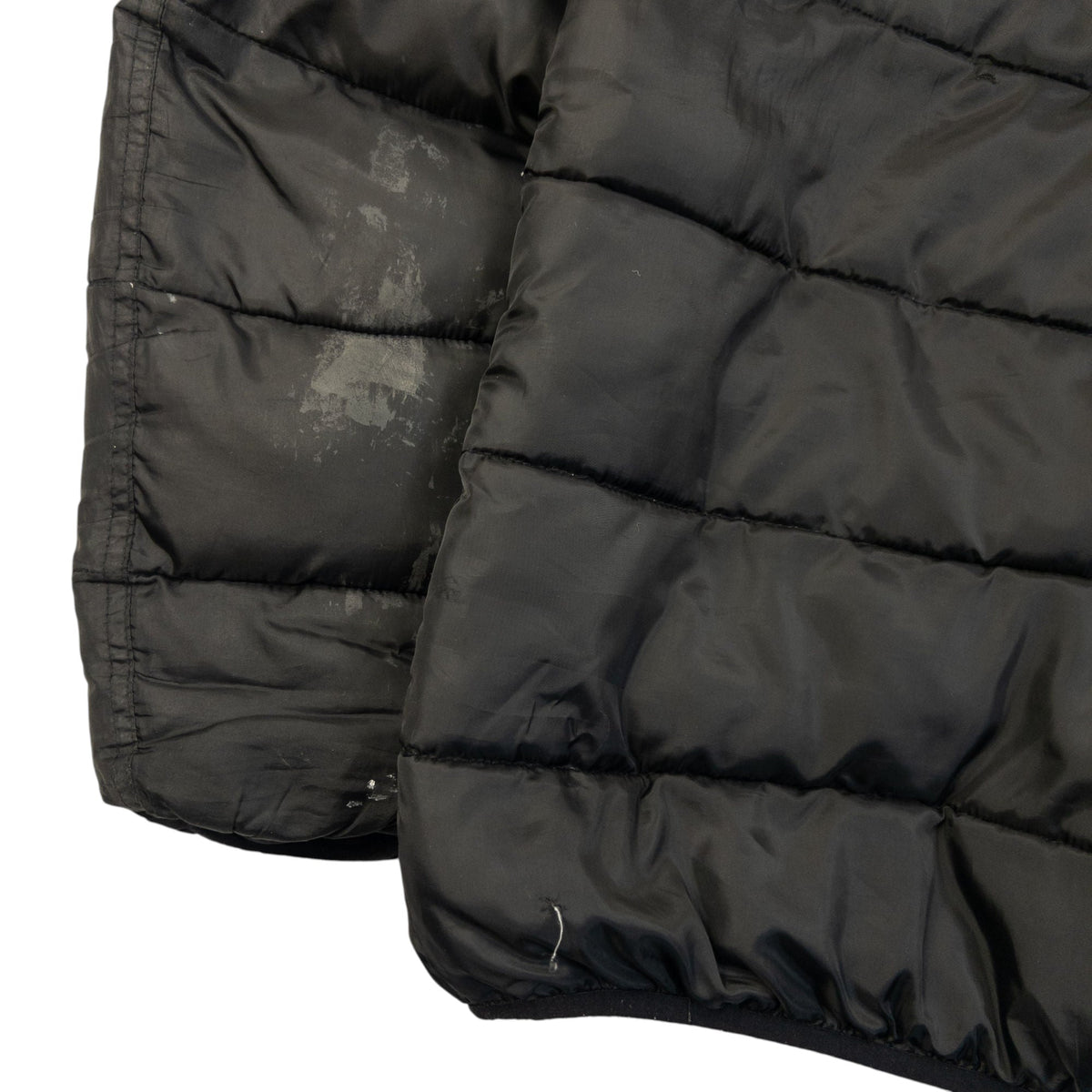 Vintage Champion Zip Up Puffer Jacket Size XXL | XXL, Black