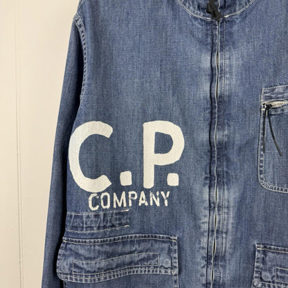 C.P. Company BLU Watro Treated Indigo Jacket – Size 48 | Other, Indigo