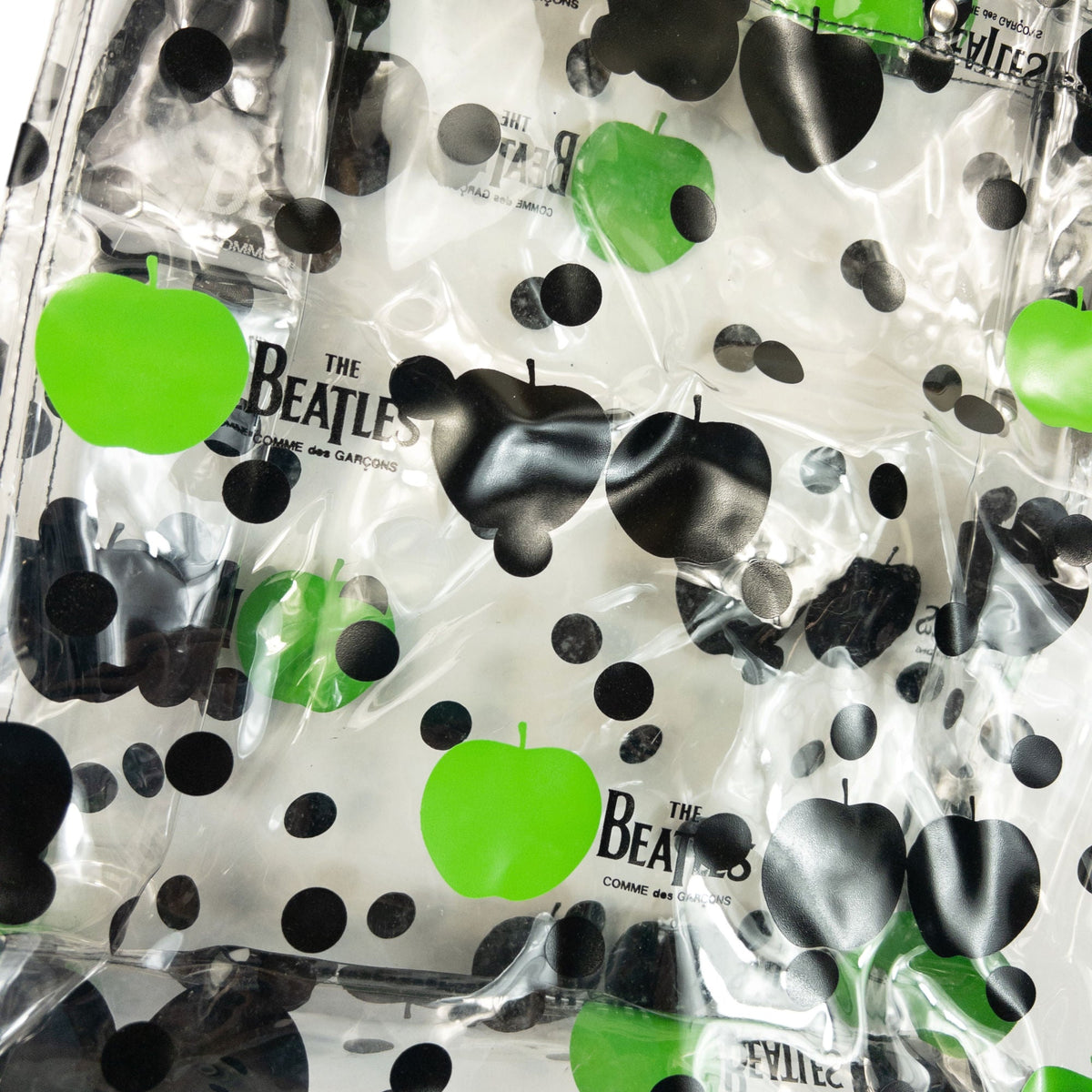 Comme Des Garçons X The Beatles Clear Tote Bag | O/S, Black