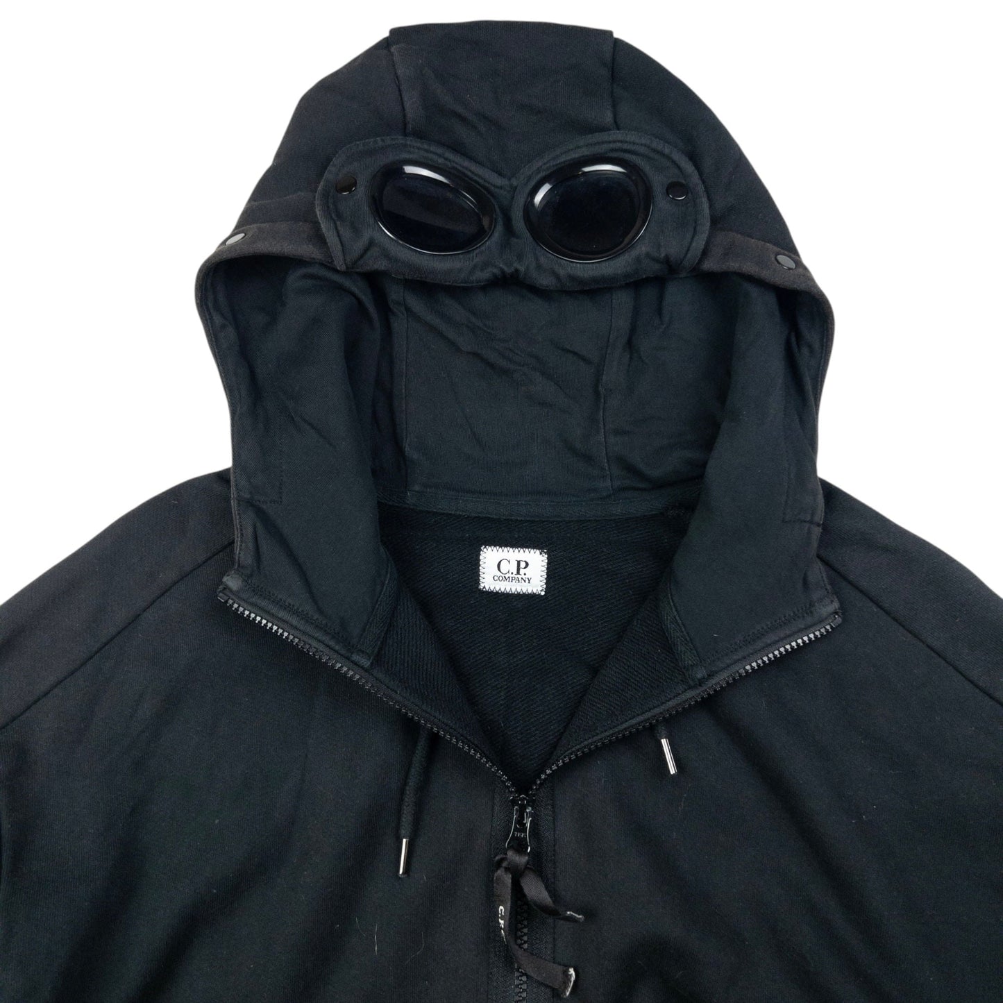 Vintage CP Company Goggle Hood Zip Up Hoodie Size M
