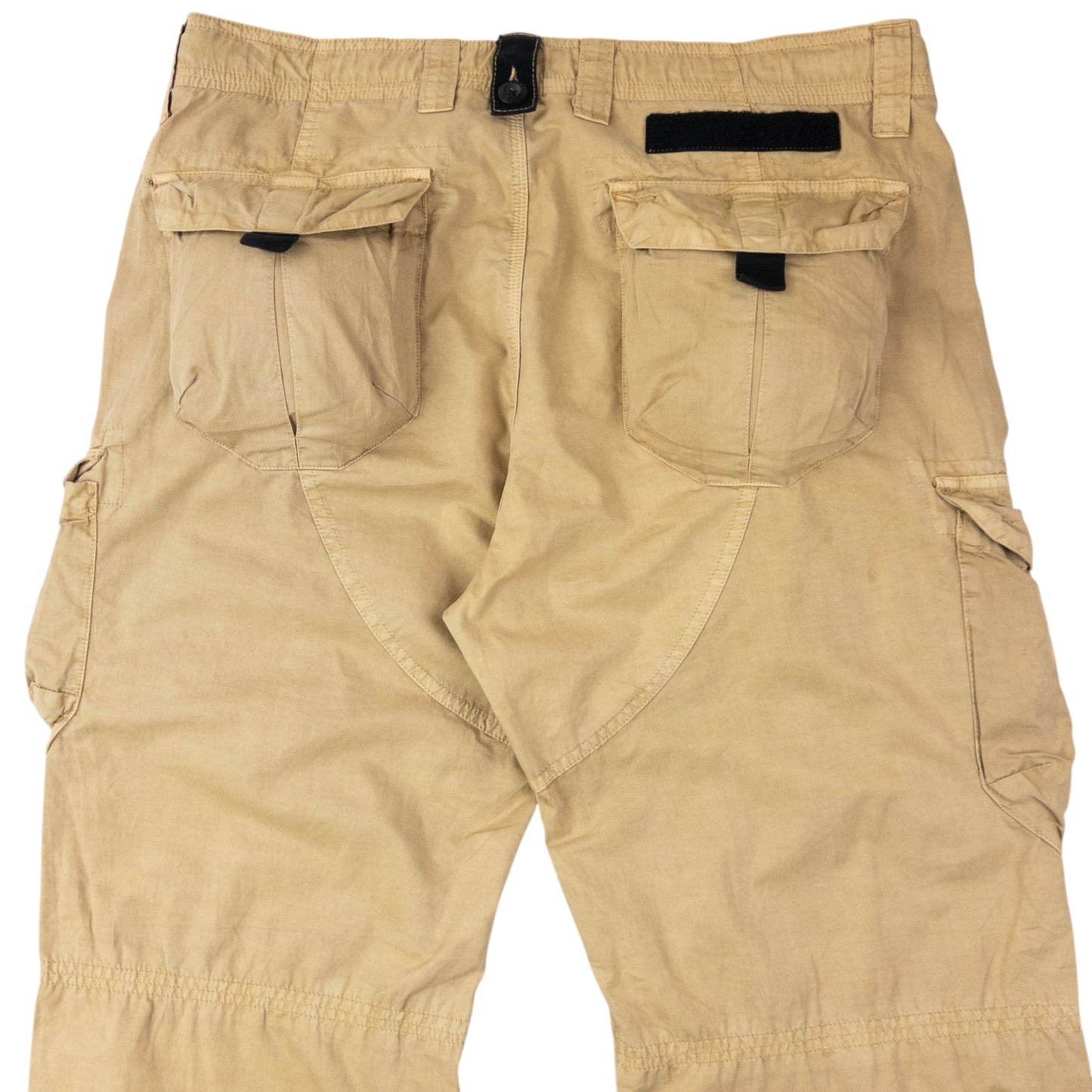 Vintage 2000s Armani Exchange Cargo Trousers Size W36 | W36, Beige