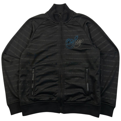 Vintage Stussy Monogram Track Jacket Size M | Medium, Multicoloured