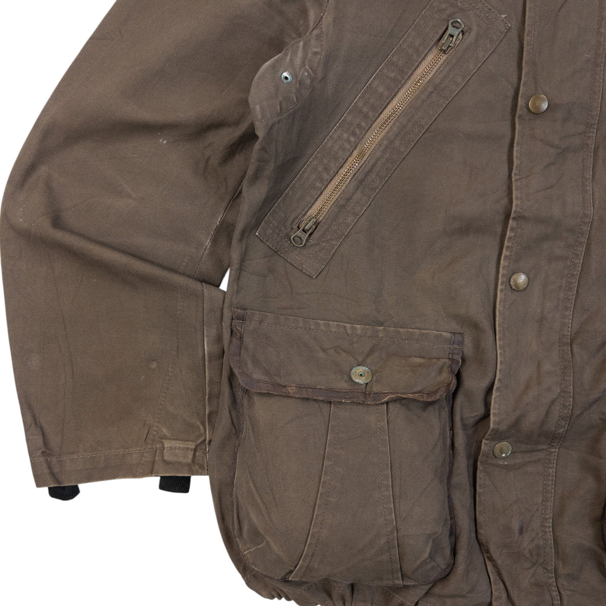 Vintage 2000s PPFM Zip Up Jacket Size M | Medium, Brown