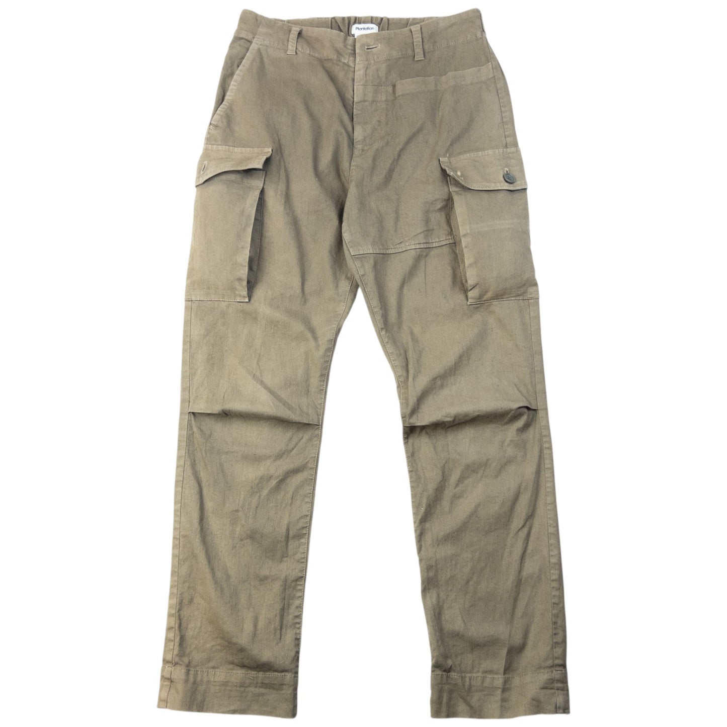 Vintage 90s Plantation By Issey Miyake Cargo Trousers Size W30 | W30, Beige