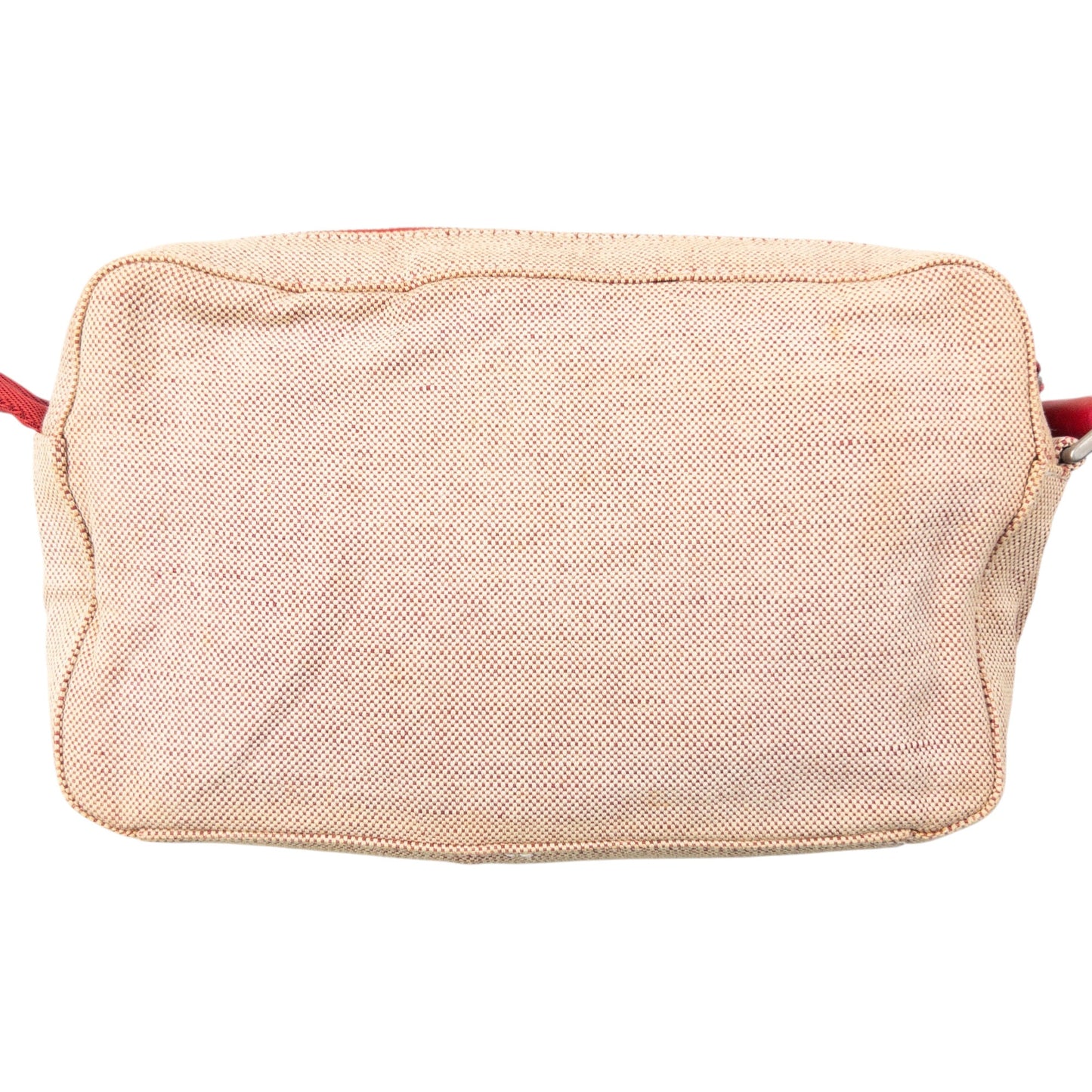 Vintage 1999 Prada Sport Canvas Crossbody Bag | O/S, Beige