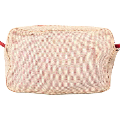 Vintage 1999 Prada Sport Canvas Crossbody Bag | O/S, Beige