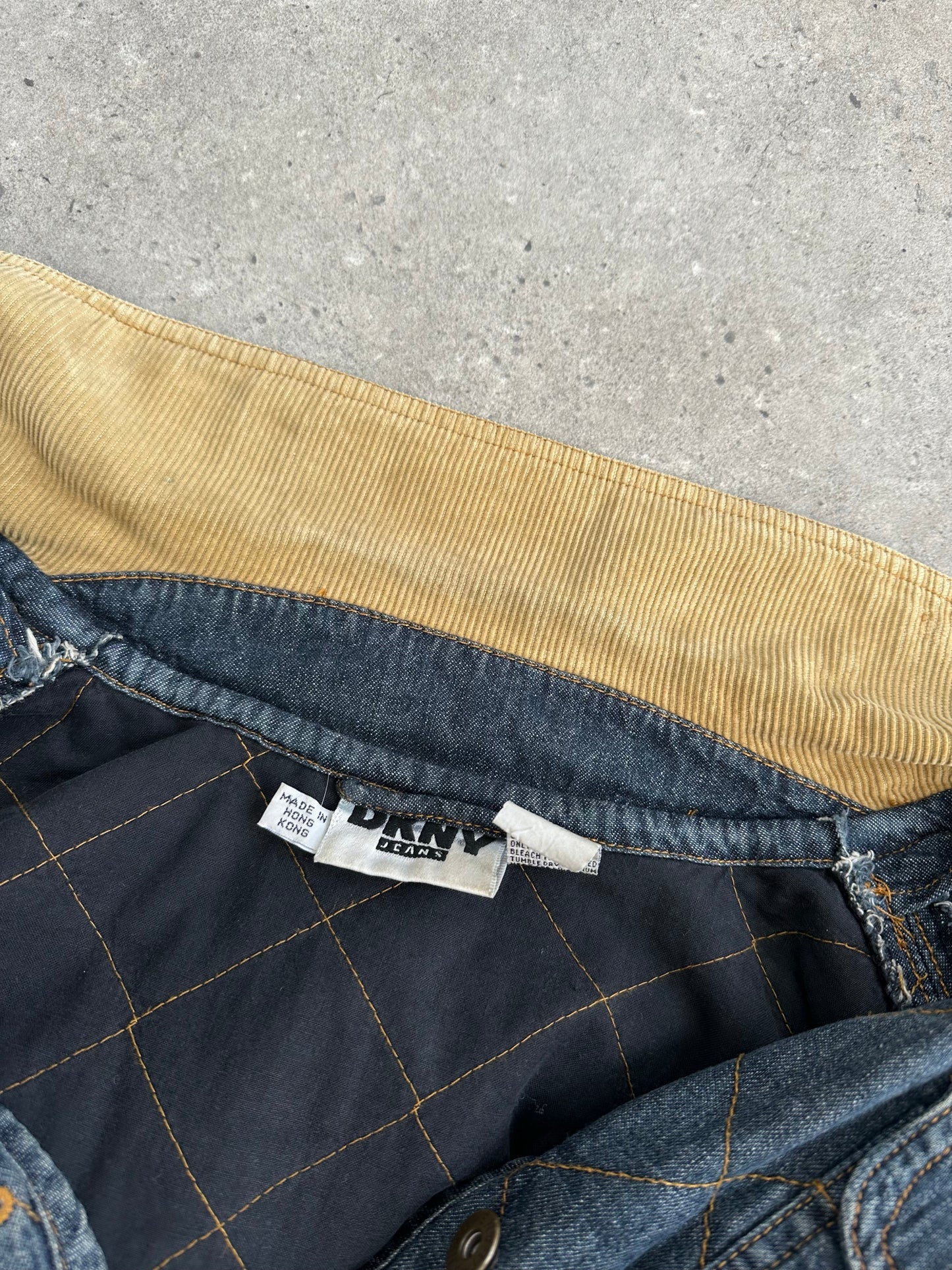 DKNY Jeans 1990s Pure Cotton Jacket - L