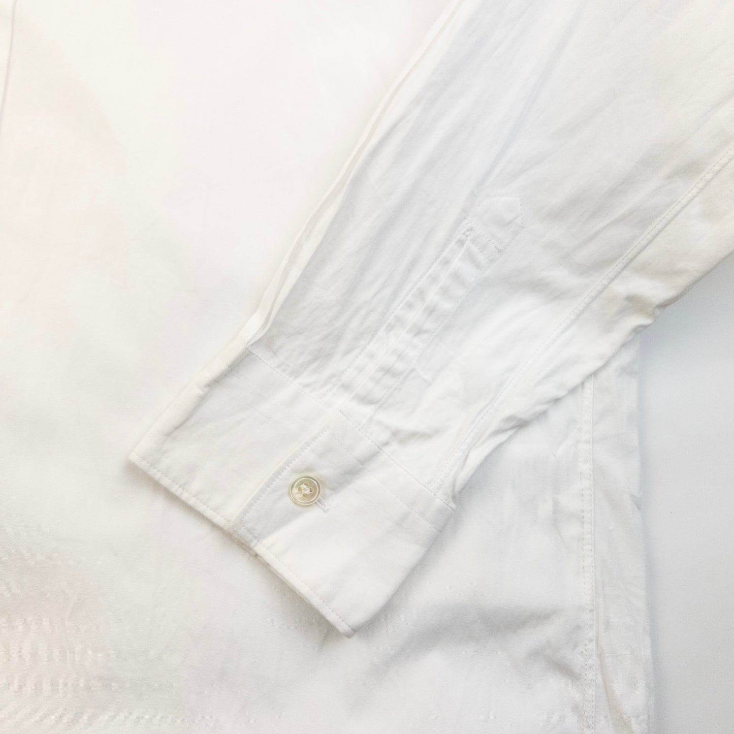 Vintage 2000s Comme Des Garçons SHIRT Long Sleeve Button Up Shirt Size M | Medium, Grey