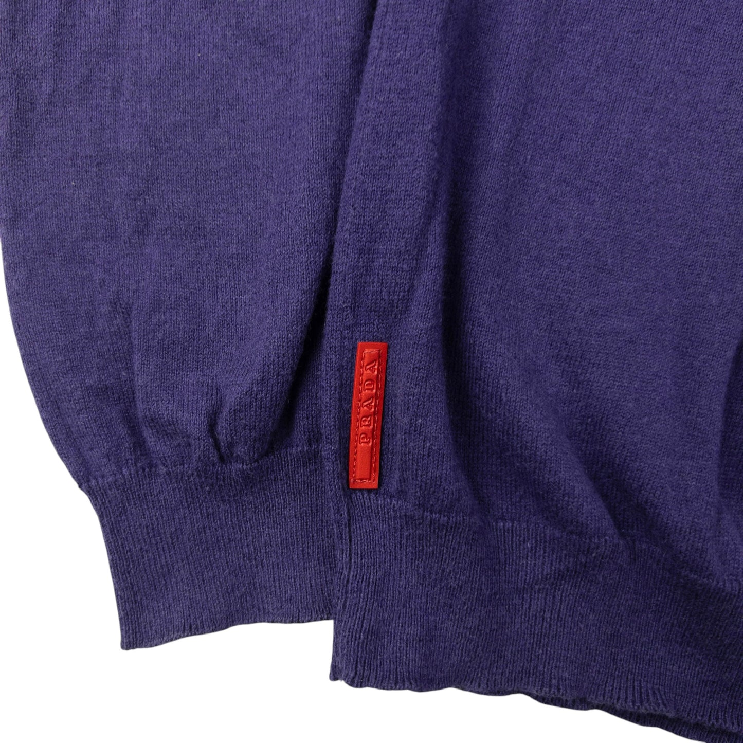 Vintage Prada V Neck Jumper Womans Size S