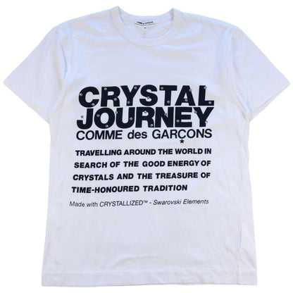Vintage Comme Des Garcons X Swarovski Crystal Journey T Shirt Size S