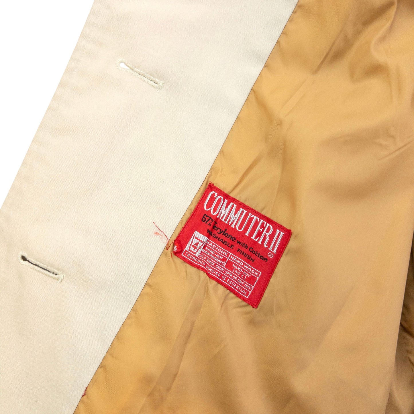 Vintage 80s Burberry Commuter II Trench Jacket Womens Size XL | XL, Beige