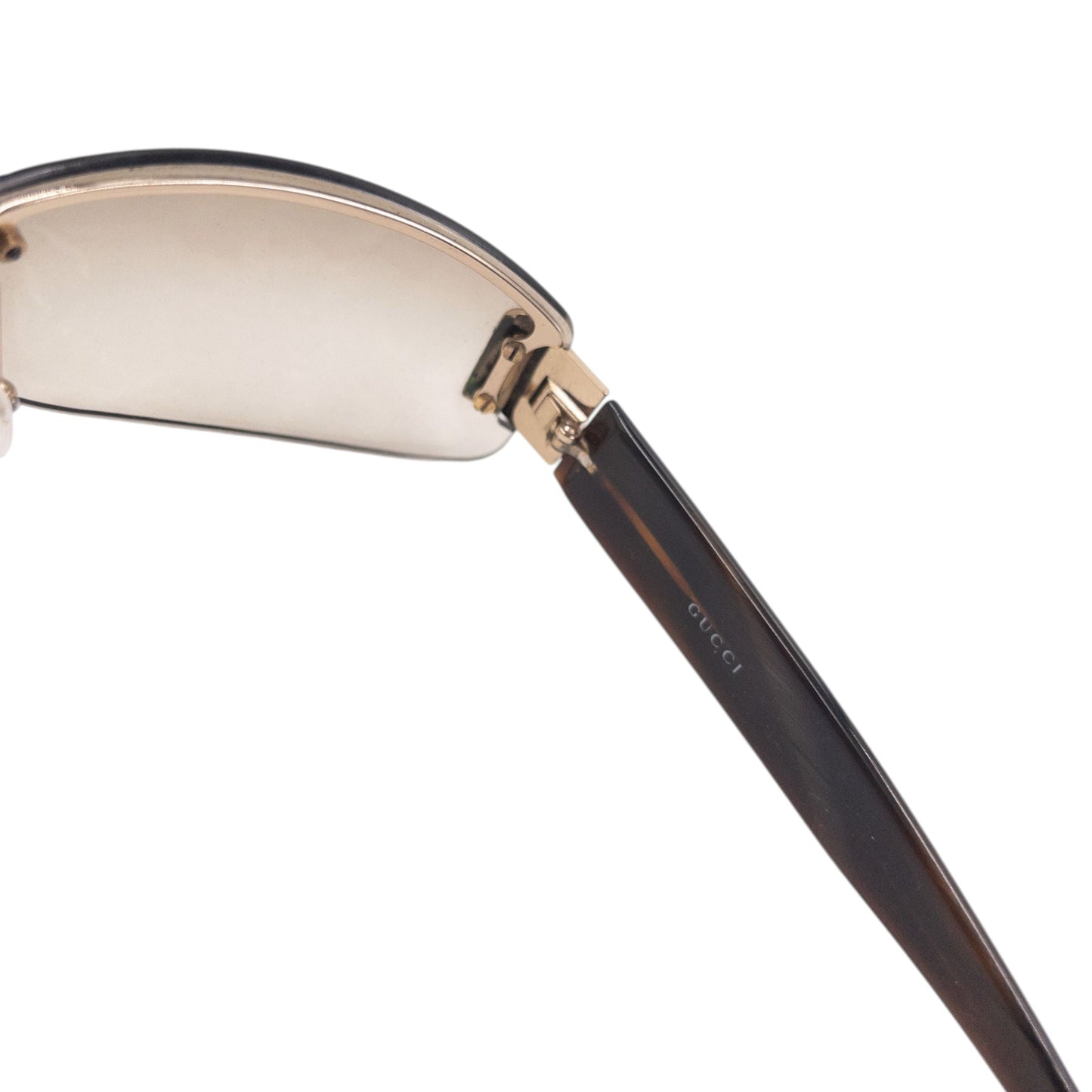 Vintage 1999 Gucci By Tom Ford Rimless Sunglasses | O/S, Brown