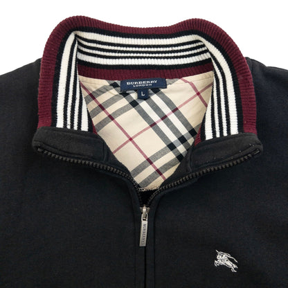 Vintage 2000s Burberry Zip Up Sweatshirt Size S | Small, Multicoloured