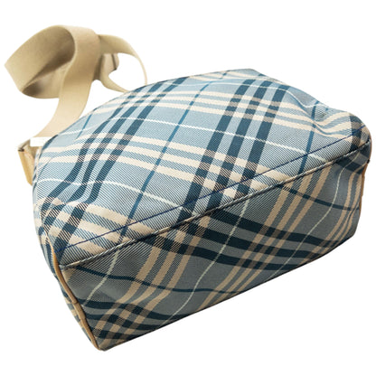 Vintage 2000s Burberry Blue Label Nova Check Crossbody Bag | O/S, Beige