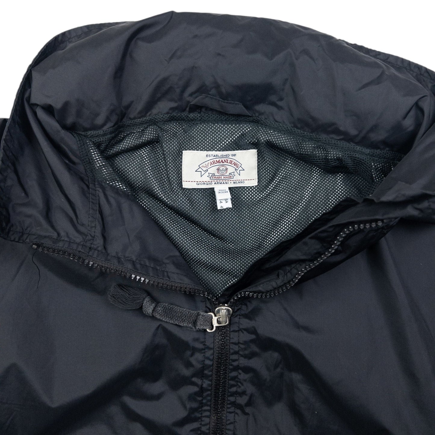 Vintage Armani Jeans Zip Up Jacket Size M