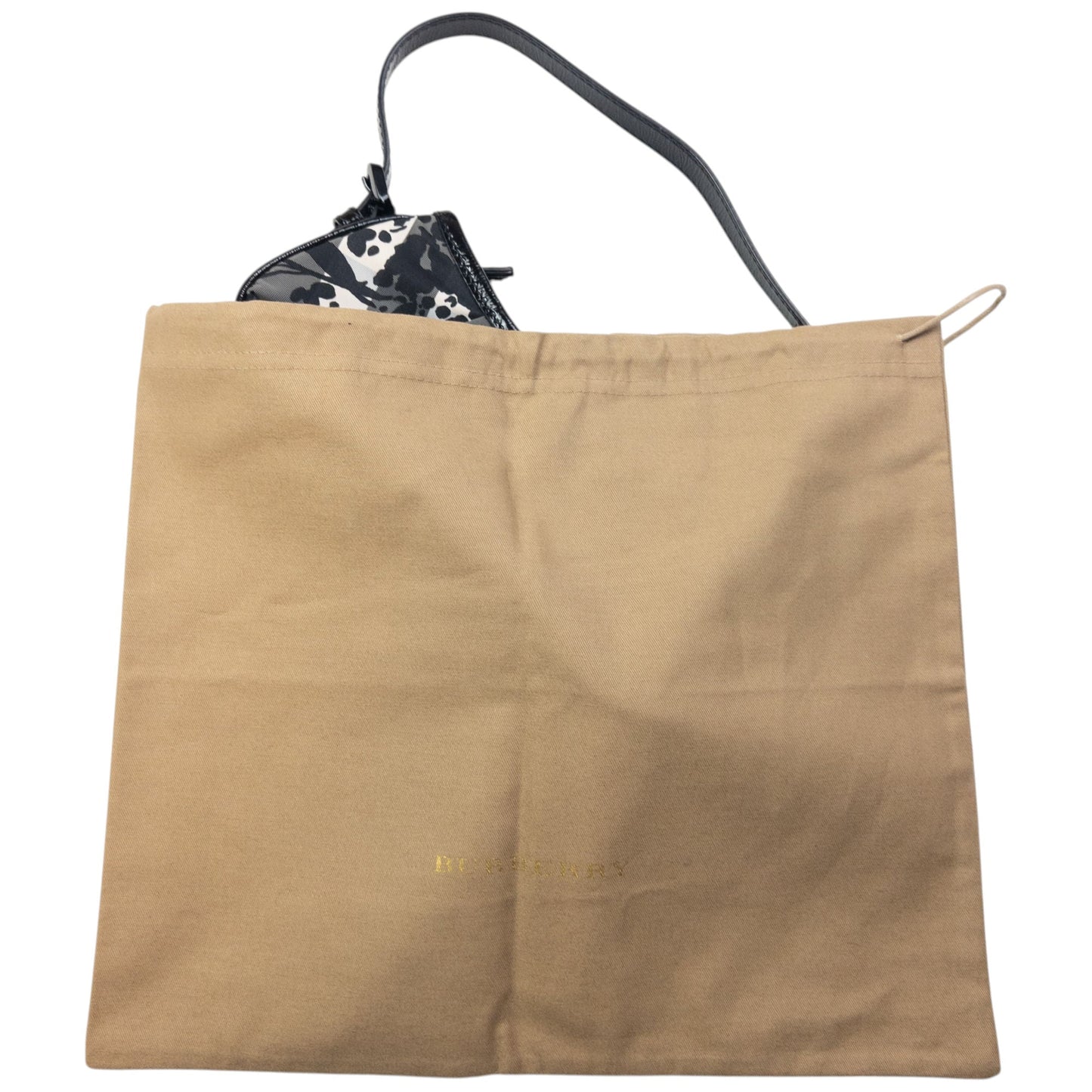 Vintage Burberry Floral Nova Check Shoulder Bag