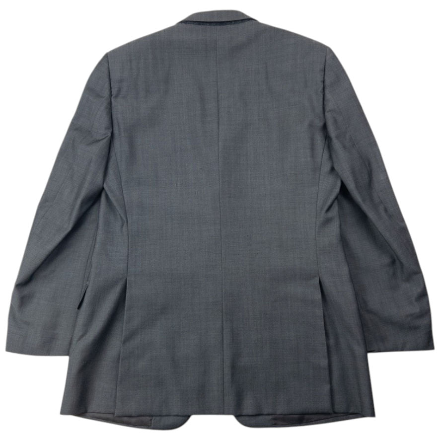 Vintage 90s Gucci Jacket & Trousers Suit Set Size M | Medium, Grey