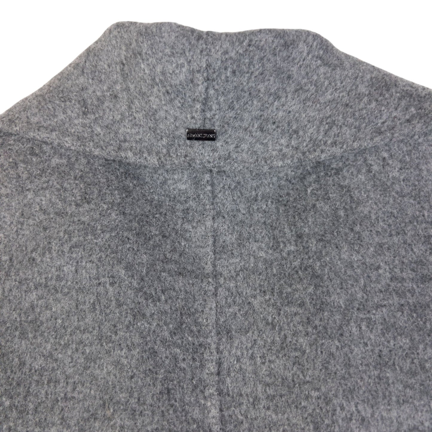 Vintage Armani Jeans Longline Wool Wrap Jacket Size M