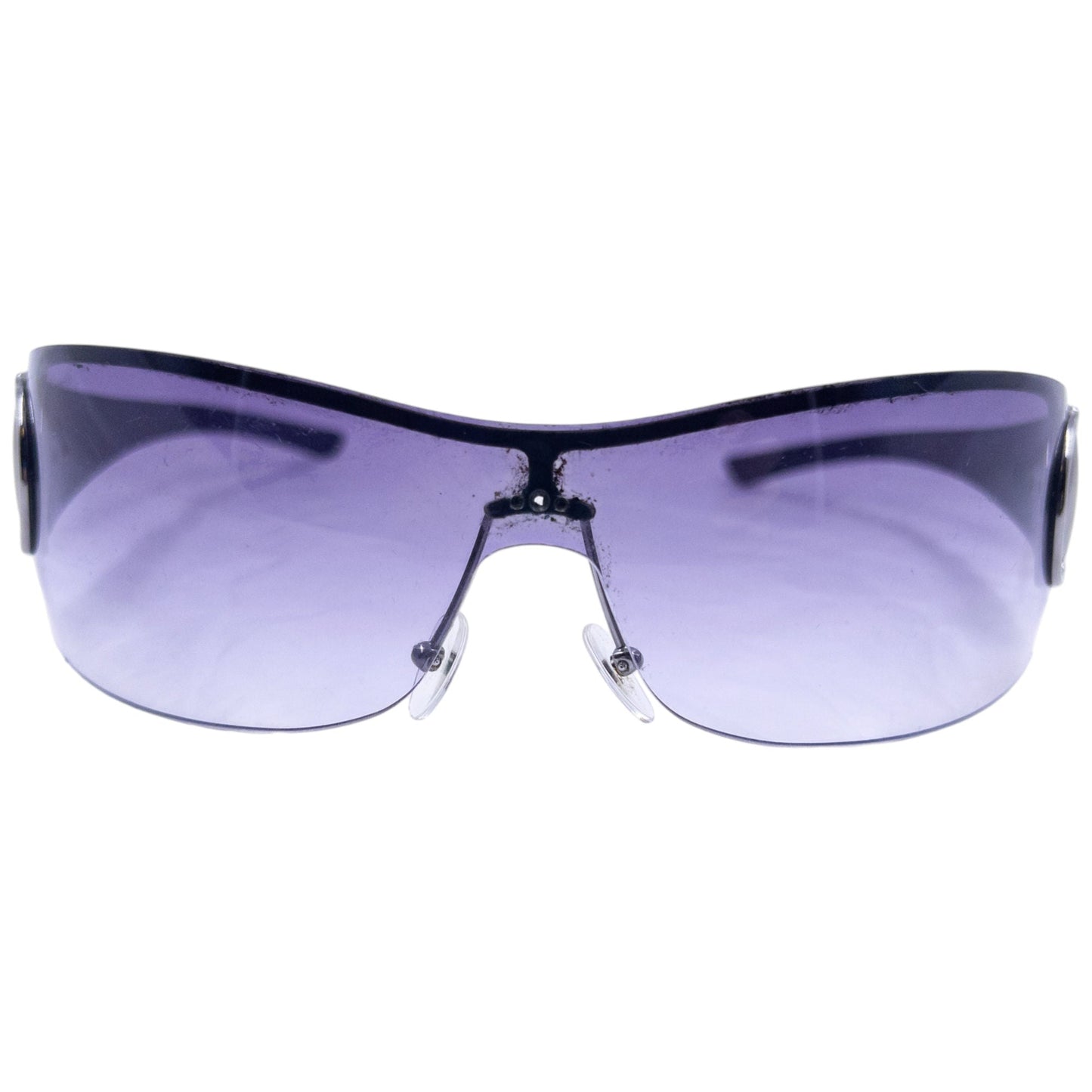 Vintage 2000s Gucci Horse Bit Sunglasses | O/S, Grey