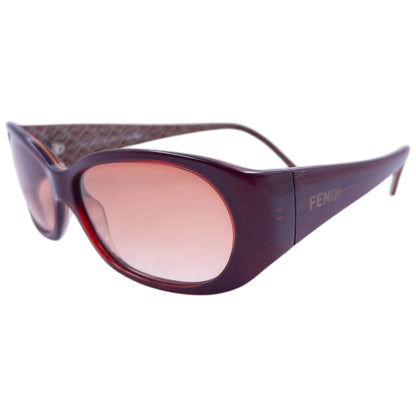 Vintage 2000s Fendi Sunglasses | O/S, Burgundy