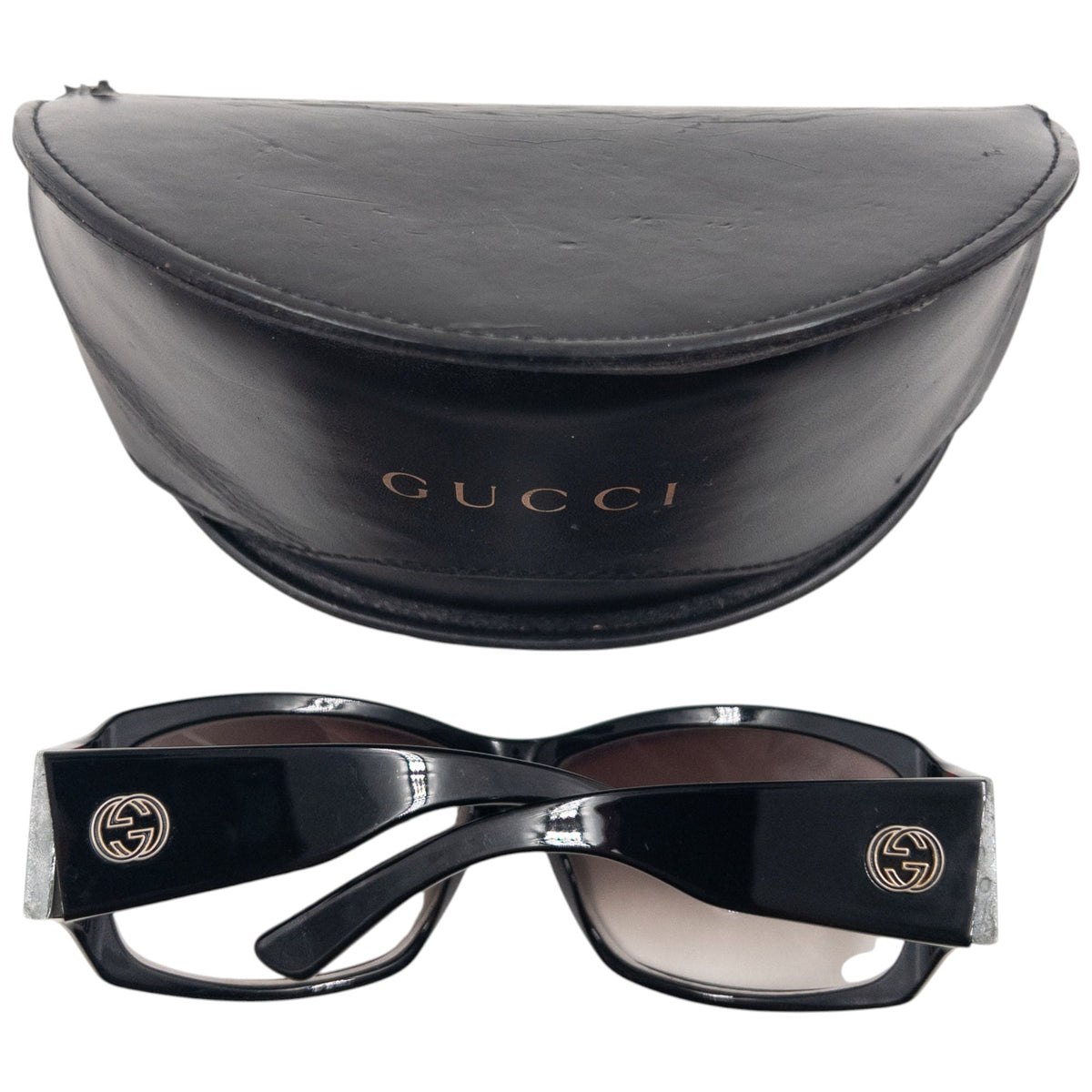 Vintage 2000s Gucci Sunglasses | O/S, Black