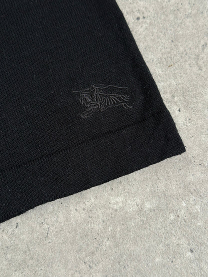 Burberry London 2000s Wool Silk Logo Cardigan - S