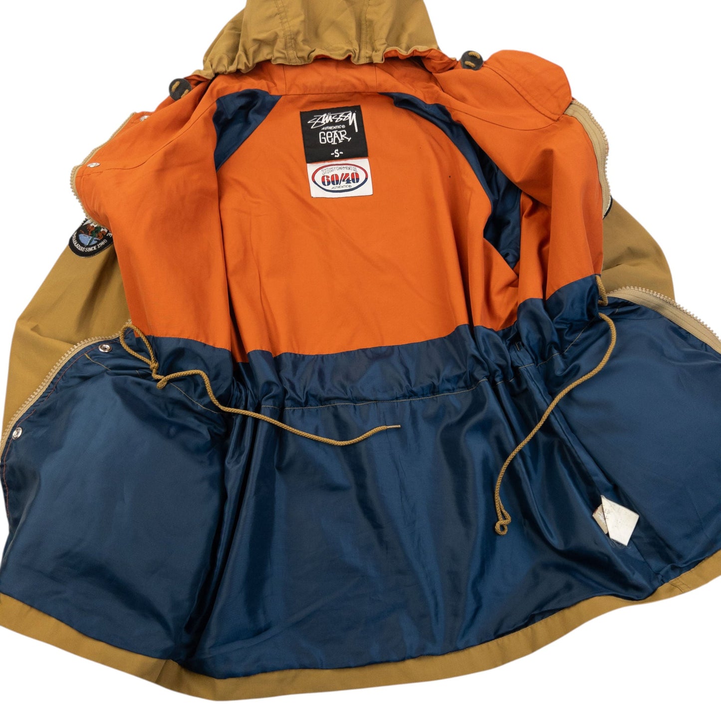 Vintage 2000s Stussy Zip Up Cargo Jacket Size XS | XS, Multicoloured