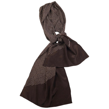 Vintage Dior Monogram Silk Scarf