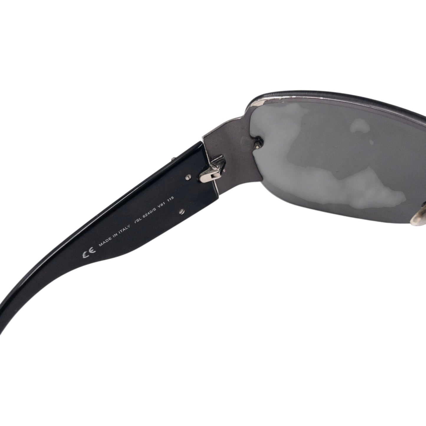 Vintage 2000s YSL Yves Saint Laurent Diamanté Sunglasses | O/S, Black