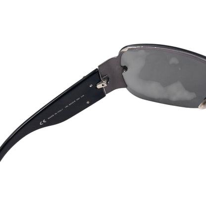 Vintage 2000s YSL Yves Saint Laurent Diamanté Sunglasses | O/S, Black