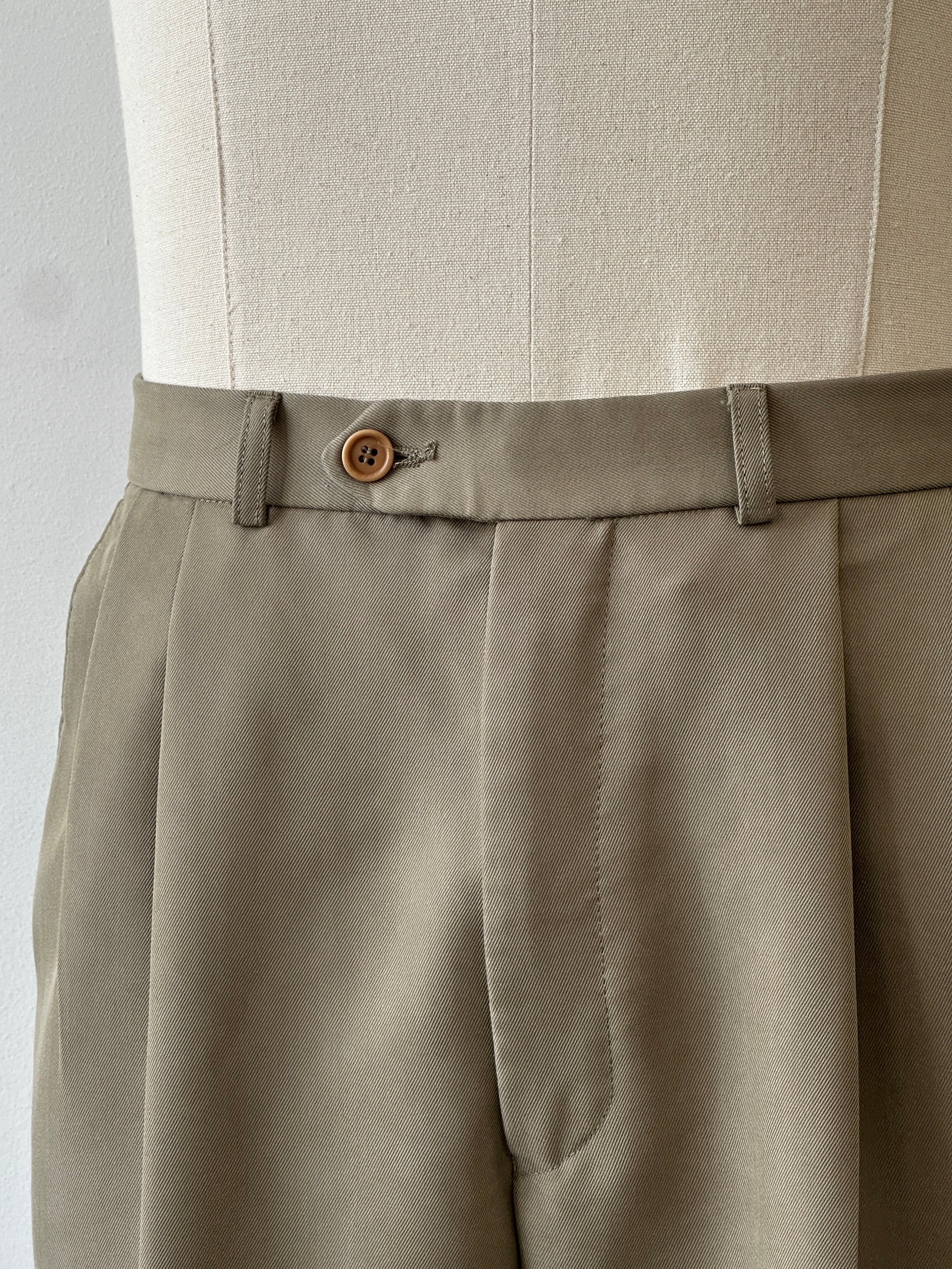 Pierre Balmain 1990s Straight Leg Tailored Trousers - W32