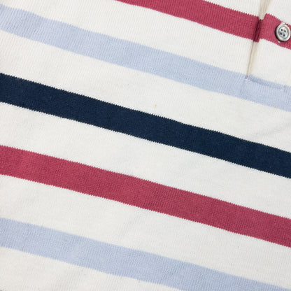 Vintage 90s Issey Miyake Striped Jumper Size M | Medium, Ivory, Red, Navy, Light Blue