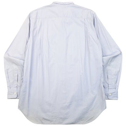Vintage 2000s Comme Des Garçons HOMME Plus Long Sleeve Button Up Shirt Size S | Small, Blue