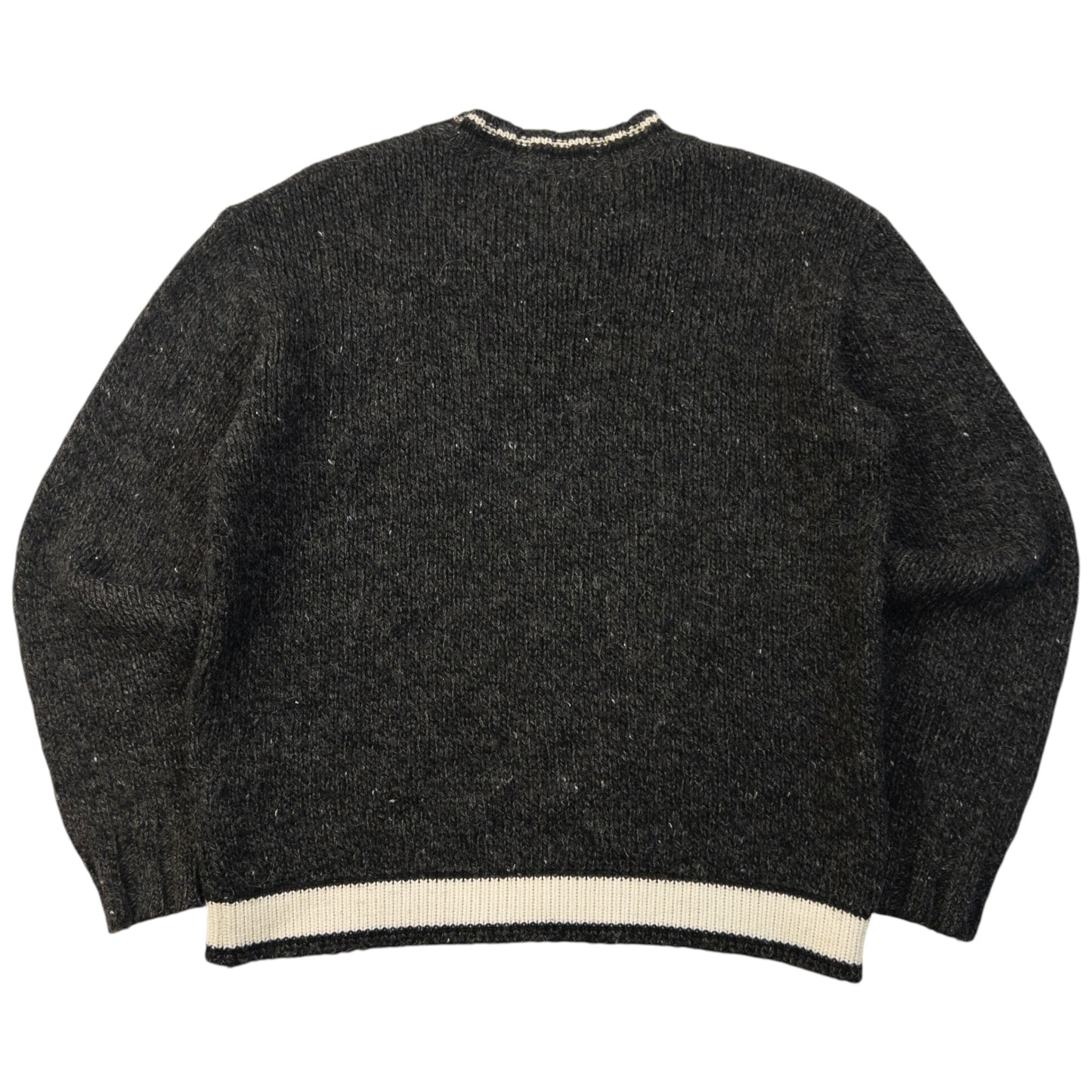 Vintage 2000s Dolce & Gabbana Wool Knit Jumper Womens Size L | Large, Cream