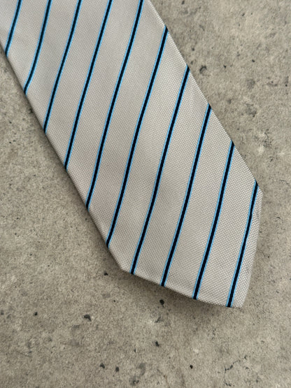 Vintage 1990s Pure Silk Striped Tie