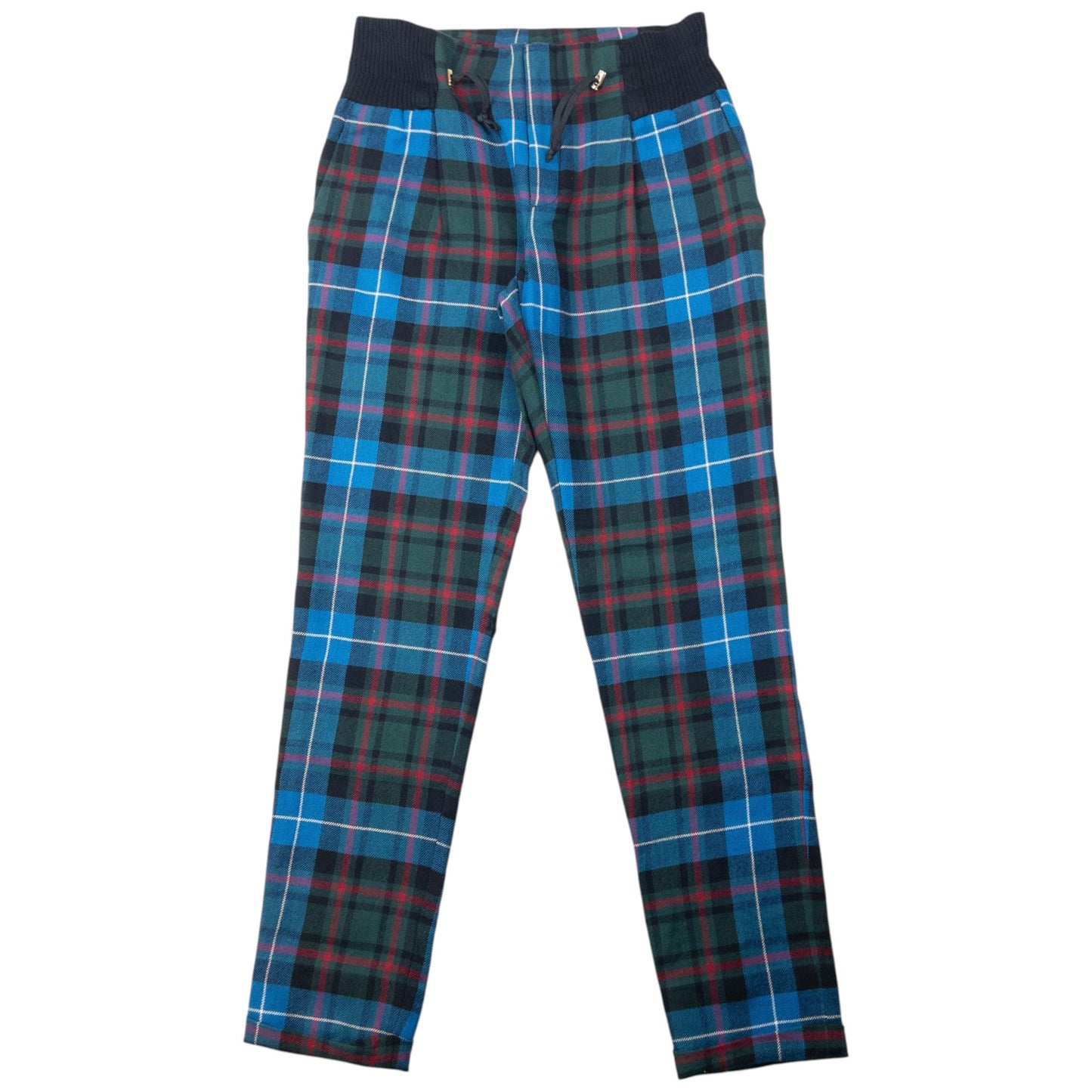 Vintage 2000s Gucci Checkered Wool Trousers Size M | Medium, Red