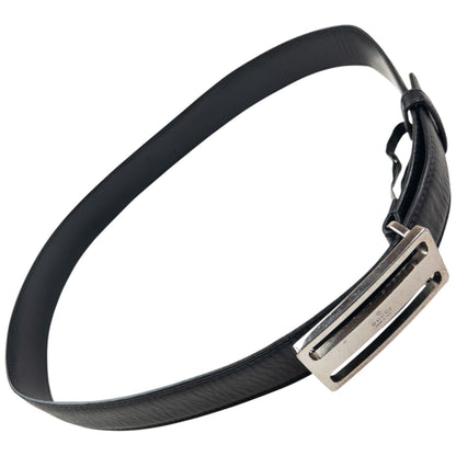 Vintage 2000s Gucci Leather Belt Size S | O/S, Black