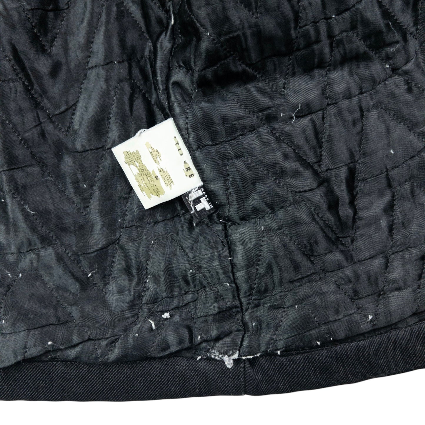 Vintage 2000s Versace Jeans Couture Padded Jacket Size S | Small, Black