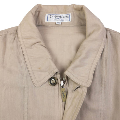 Vintage YSL Yves Saint Laurent Harrington Jacket Size L